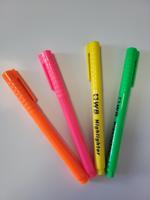 Highlighter Pen Assorted Wallet (4 Pack)