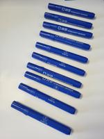 Permanent Marker Bullet Tip Blue (10 Pack)