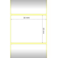 Compatible Zebra Labels 32mm x 25mm