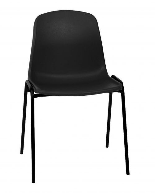 Stock Economy Poly Chairs - Black