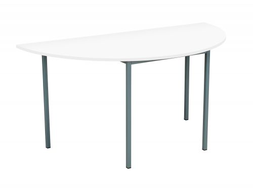 Eco 18 Semi Circlular 150 Multi-Purpose Table - White