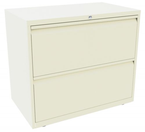 Bisley 2 Drawer Essentials Steel Side Filer - Chalk