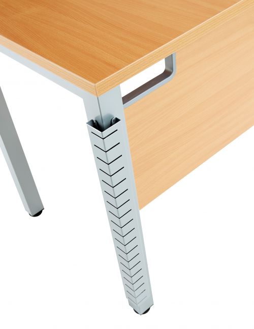Fraction 3 Single Magnetic Cable Riser - Silver