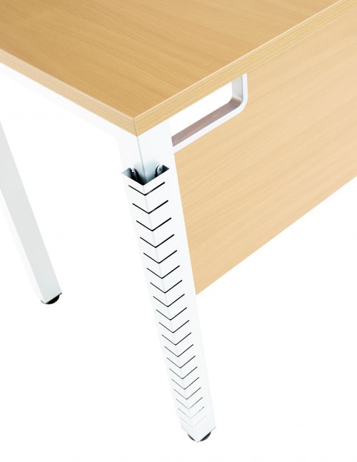 Fraction 3 Single Magnetic Cable Riser - White