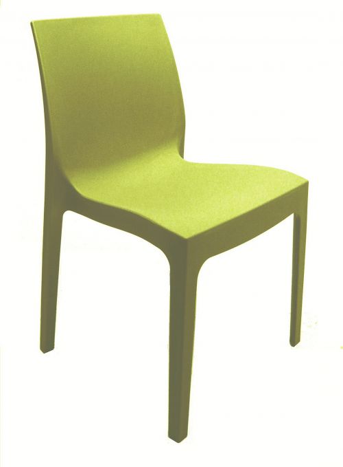 Strata Polypropylene Chair - Green