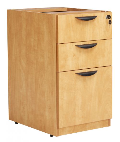 Prime Executive 3 Drawer Under Desk Pedestal - Lucida Pear