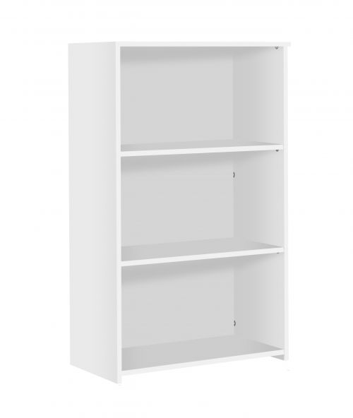 Eco 18 Premium Bookcase inc. 2 Shelves - White