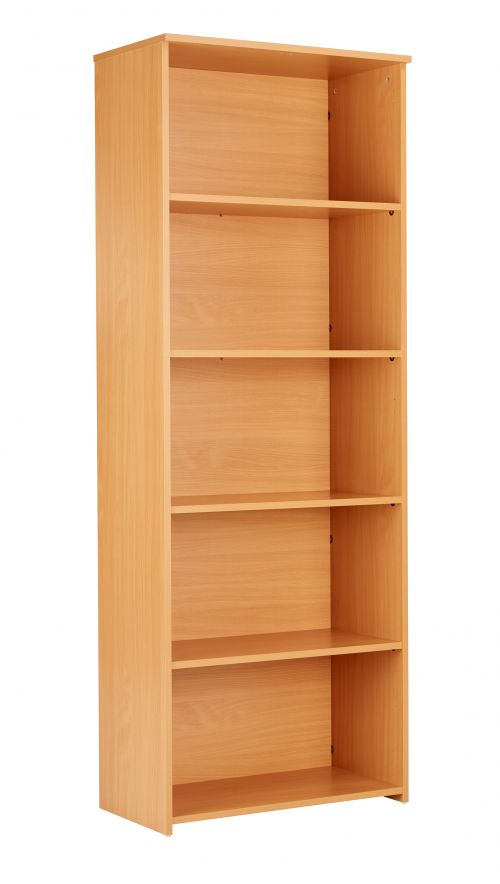 Eco 18 Premium Bookcase inc. 4 Shelves - Beech
