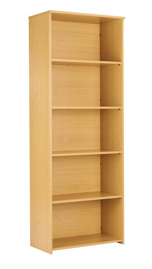 Eco 18 Premium Bookcase inc. 4 Shelves - Oak