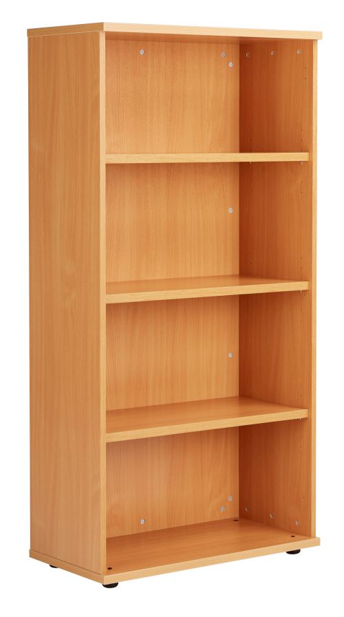 Fraction Plus Bookcase inc. 3 Shelves - Beech