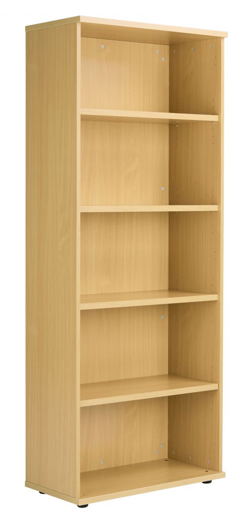 Fraction Plus Bookcase inc. 4 Shelves - Nova Oak