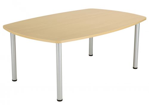Fraction Plus Boardroom Table - Nova Oak