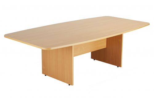 Fraction Plus Barrel Meeting Table - Beech