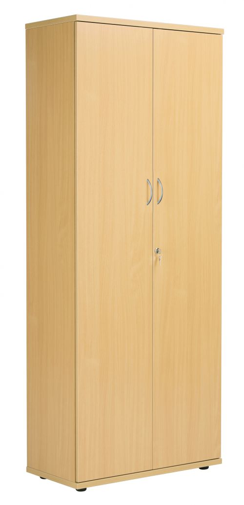 Fraction Plus Double Door Cupboard inc. 4 Shelves - Nova Oak
