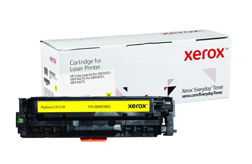 Xerox Everyday Toner For CE412A Yellow Laser Toner 006R03805