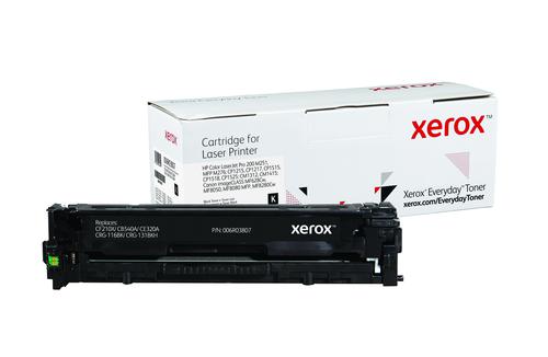Xerox Everyday Remanufactured For HP CF210X/CB540A/CE320A/CRG-116BK/131BKH Black Laser Toner 006R03807