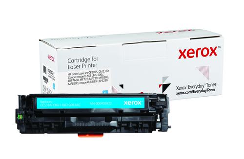 Xerox Everyday Toner For CC531A/CRG-118C/GPR-44C Cyan Laser Toner 006R03822