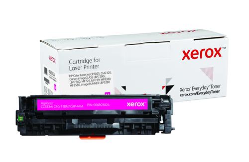 Xerox Everyday Toner For CC533A/CRG-118M/GRP-44M Magenta Laser Toner 006R03824