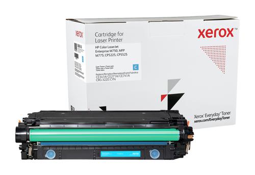Xerox Everyday Toner For CE341A/CE271A/CE741A Cyan Laser Toner 006R04148