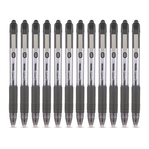 Zebra Z-Grip Smooth Rectractable Ballpoint Pen 1.0mm Tip Black (Pack 12) - 22561