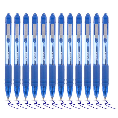 Zebra Z-Grip Smooth Rectractable Ballpoint Pen 1.0mm Tip Blue (Pack 12) - 22562