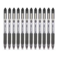 Zebra Z-Grip Smooth Rectractable Ballpoint Pen 1.0mm Tip Black (Pack 12) - 22561