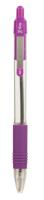 Zebra Z-Grip Retractable Ballpoint Pen 1.0mm Tip Violet (Pack 12) - 22280