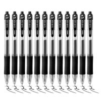 Zebra Sarasa Retractable Gel Rollerball Pen 0.7mm Tip 0.5mm Line Black (Pack 12) - 46810