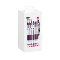 Zebra Z-Grip Ballpoint Pen 1.0mm Tip Assorted (Pack 50) - 02758