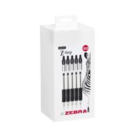 Zebra Z-Grip Retractable Ballpoint Pen 1.0mm Tip Black (Pack 50) - 02757